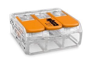 Złączka WAGO COMPACT do puszek instalacyjnych 221-413