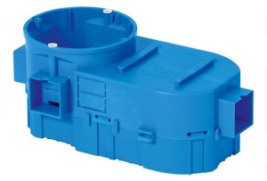 Puszka podtynkowa szeregowa głęboka (60mm), 2x60mm do elektroniki