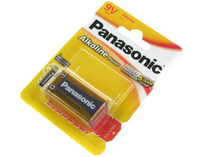 BATERIA LR9 9V PANASONIC Alkaliczna Alkaline 6F22