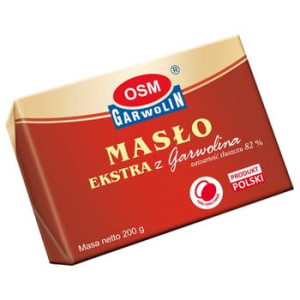 Masło ekstra OSM Garwolin 200g