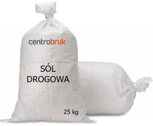 Sól Drogowa z Antyzbrylaczem 25kg Chlorek Sodu