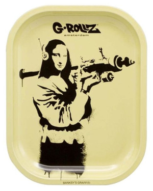Tacka do skręcania G-Rollz Banksy Mona Launcher 14 x 18 cm