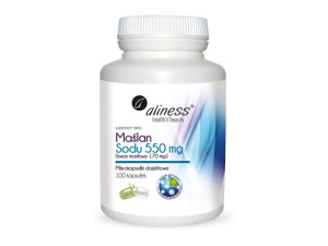 Maślan sodu 550mg 100kaps. Aliness