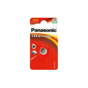 Bateria alkaliczna LR44 PANASONIC - 1 szt blister