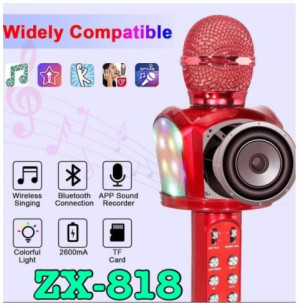 Mikrofon Do Karaoke Z Bluetooth Zx-818