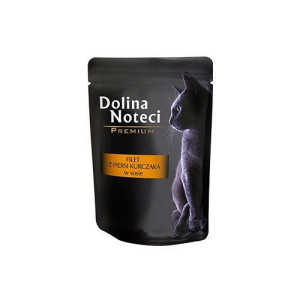 Dolina Noteci Filet Z Piersi Kurczaka W Sosie Dla Kota Saszetka 85 g