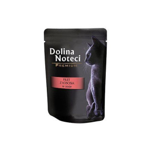 Dolina Noteci Filet Z Łososia W Sosie Dla Kota Saszetka 85 g