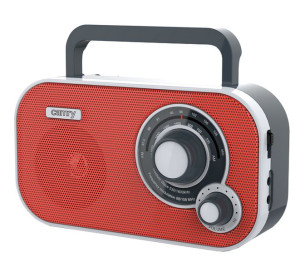 Małe radio Camry CR 1140r czerwone
