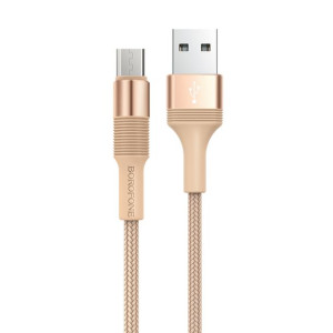 Borofone Kabel BX21 Outstanding USB na micro USB 2,4A 1 metr złoty