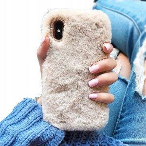 Etui Pluszowe futerko do Samsung Galaxy A11