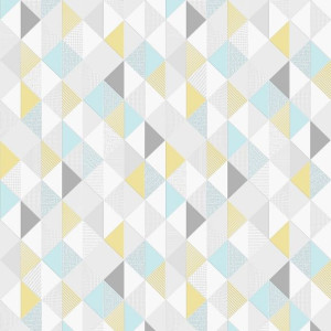 Tapeta Trójkąty Geometria Winylowa Na Flizelinie