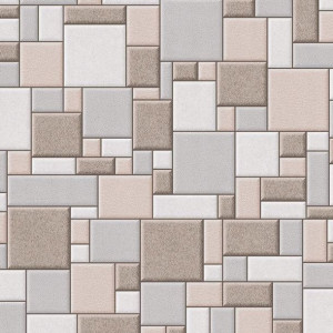 Tapeta Wzór Geometryczny Kafelki Winyl Na Papierze