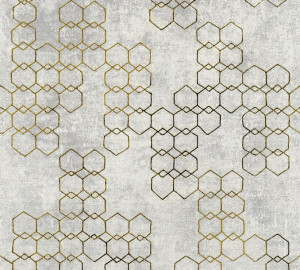 Tapeta Wzór Geometryczny Tynk Tynki Flizelinie