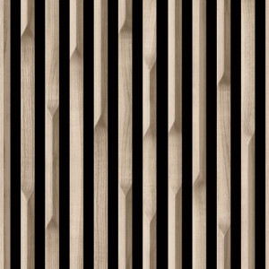 Tapeta Wzór Panele Ścienne Drewniane Lamele 3d