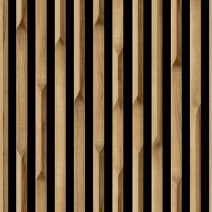 Tapeta Wzór Panele Ścienne Drewniane Lamele 3d