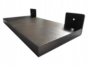 Półka drewno dąb loft industrialna WENGE