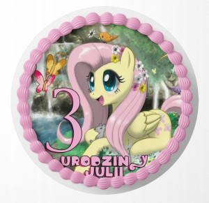 Opłatek Na Tort 28cm - My Little Pony + Gratis