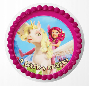 Opłatek Na Tort 28cm - Mia I Ja Wybór + Gratis