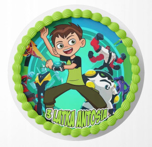 Opłatek Na Tort 30cm - Ben 10 Wybór Wzory + Gratis