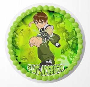 Opłatek Na Tort 30cm - Ben 10 Wybór Wzory + Gratis