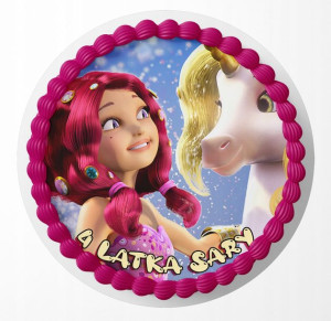 Opłatek Na Tort 29cm - Mia I Ja Wybór + Gratis