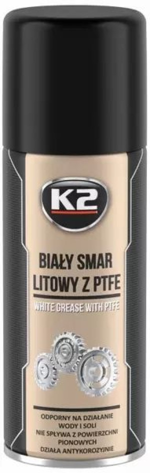 K2 Biały Smar Litowy Z Teflonem Ptfe W121 400ml