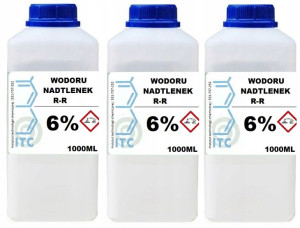 woda utleniona 6% - 3 x 1000 ml ITC SMART