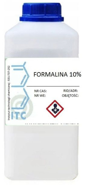 FORMALINA 10% 1000ml formaldehyd 10%