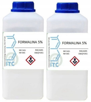 Formalina 5 % 2 X 1000ml R-r 2 Litry Formaldehyd