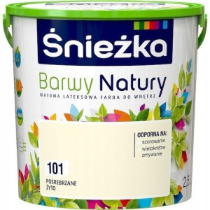 Farba Śnieżka Barwy Natury 2,5l Posrebrzane Żyto