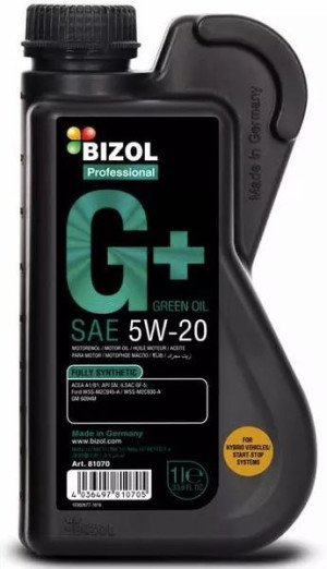 Bizol Green Oil+ 5w20 A1/b1 Ford 930a 945a 1l