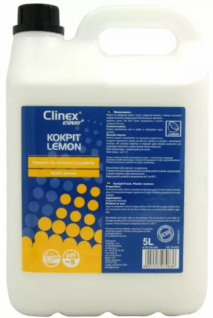 Clinex Bio Kokpit Lemon Preparat Do Plastików 5l