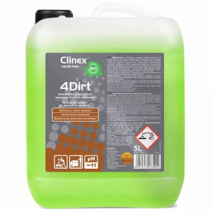 Clinex 4dirt Do Usuwania Tłustych Zabrudzeń 5l