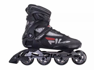 Rolki Fila LEGACY PRO 80 Black Silver Red 2021