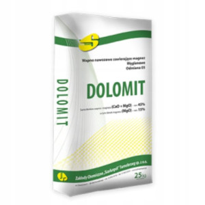Wapno do ogrodu odkwasza DOLOMIT Magnez 25kg SIAR