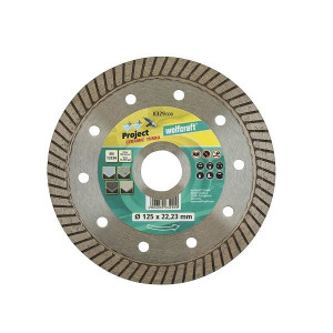Tarcza Diamentowa Do Płytek 125x22/10 Wolfcraft Pro Ceramic Turbo