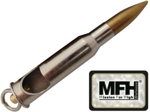 Brelok Do Kluczy Nabój 7.62 X 54r Srebrny