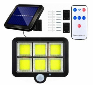 Lampa solarna 120 Led czujnik