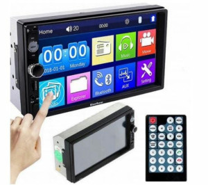 Radio samochodowe 2-din bluetooth 7 cali BLUETOOTH MP3 USB AUX +