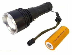 Latarka HP90 taktyczna Led Cree 2km