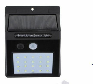 Lampa solarna halogen 20Led czujnik ruch u zmierzchu