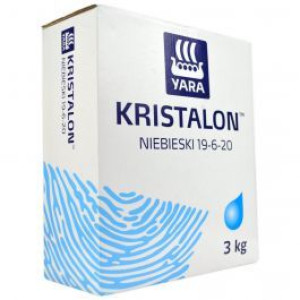 YARA KRISTALON nawóz do jabłoni krzewów 3kg rozp.N
