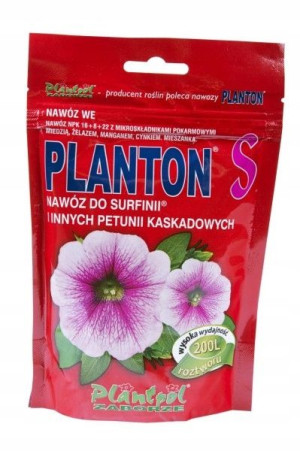 Nawóz rozpuszczalny PLANTON S surfinie petunie