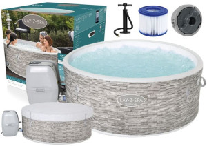 Dmuchane Spa Jacuzzi 4 Osobowe 155 x 60cm Bestway 60027