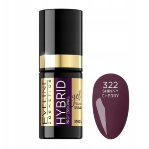 Eveline Hybrid Lakier hybrydowy 322 Shiny Cherry 5ml