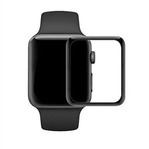 Szkło ochronne dla zegarka Apple Watch - 4D Black-Rim Glass for Apple Watch