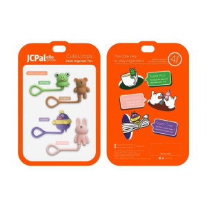 Organizer okablowania JCPal CuteLoops Cable Organizer Ties