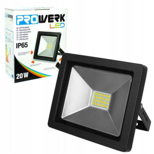 Lampa Led Dioda Smd Naświetlacz 20w = 100w Garaż