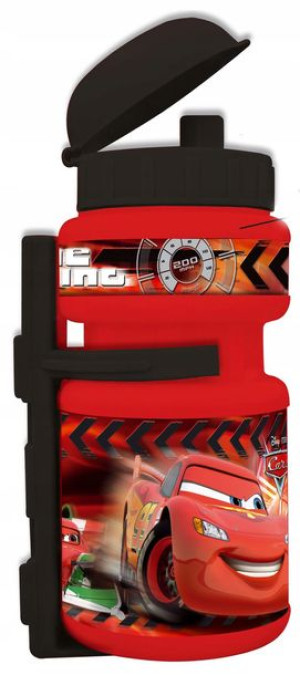 Bidon Rowerowy Z Uchwytem Ramę Cars Mcqueen Zygzak