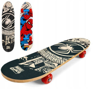 Deskorolka Deska Drewno Mocna 61cm Spider-man